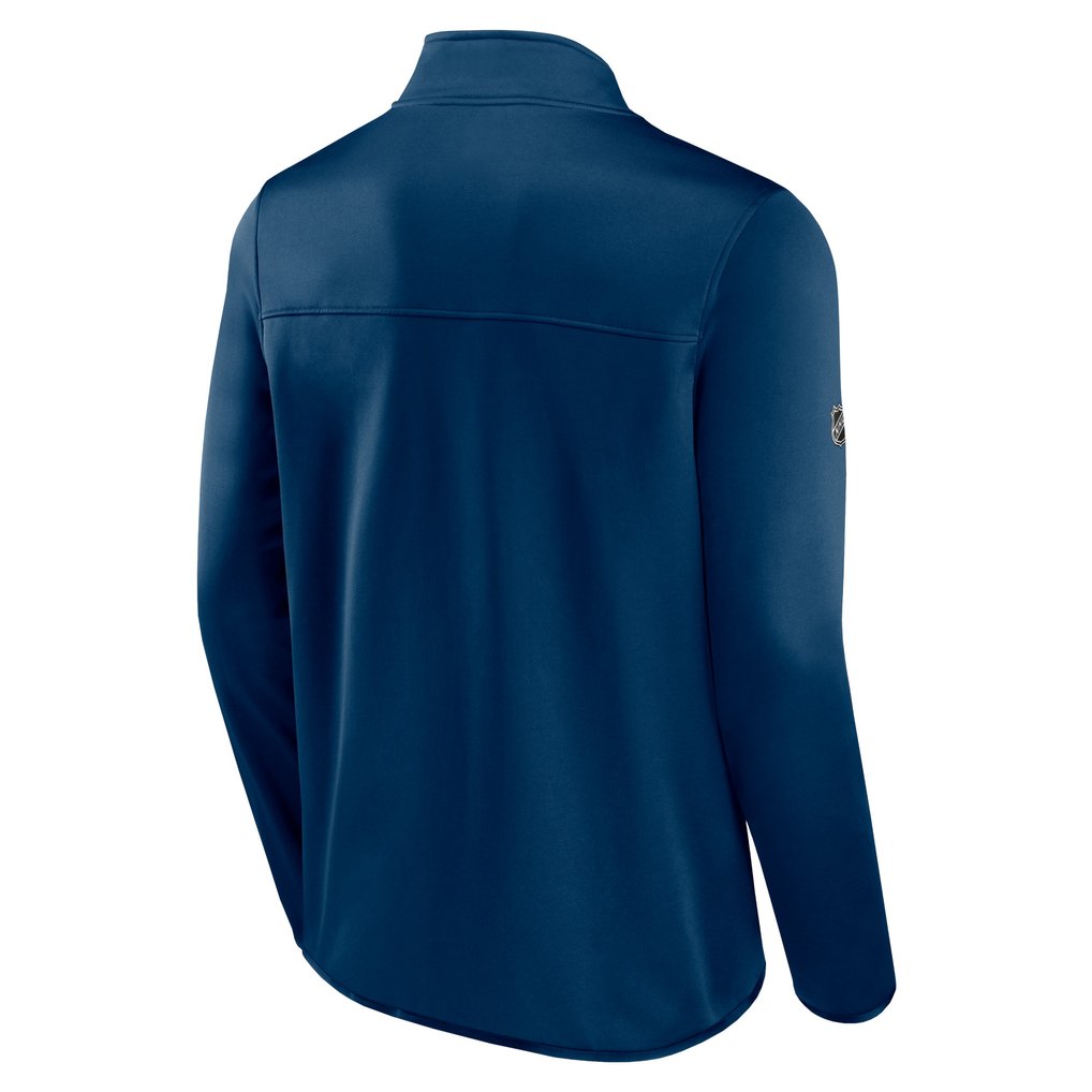 Seattle Kraken Fanatics Authentic Pro Full-Zip Jacket - Navy