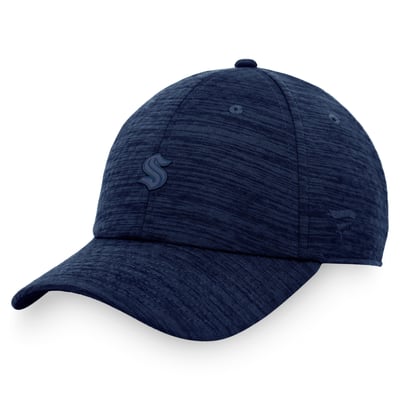 Seattle Kraken Fanatics Authentic Pro Road Snapback Hat - Navy
