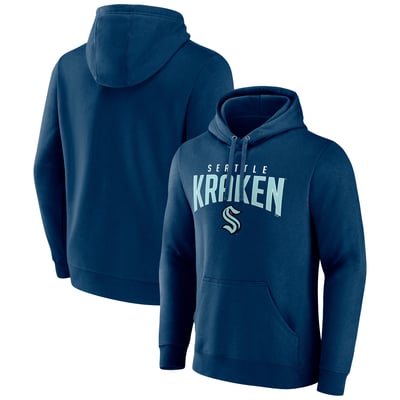 Seattle Kraken Fanatics Special Edition 2.0 Wordmark Pullover Hoodie - Navy