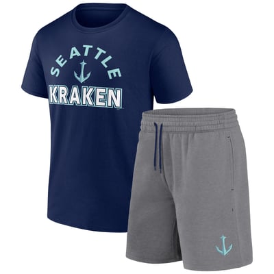Seattle Kraken Fanatics Humble T-Shirt & Shorts Combo Pack