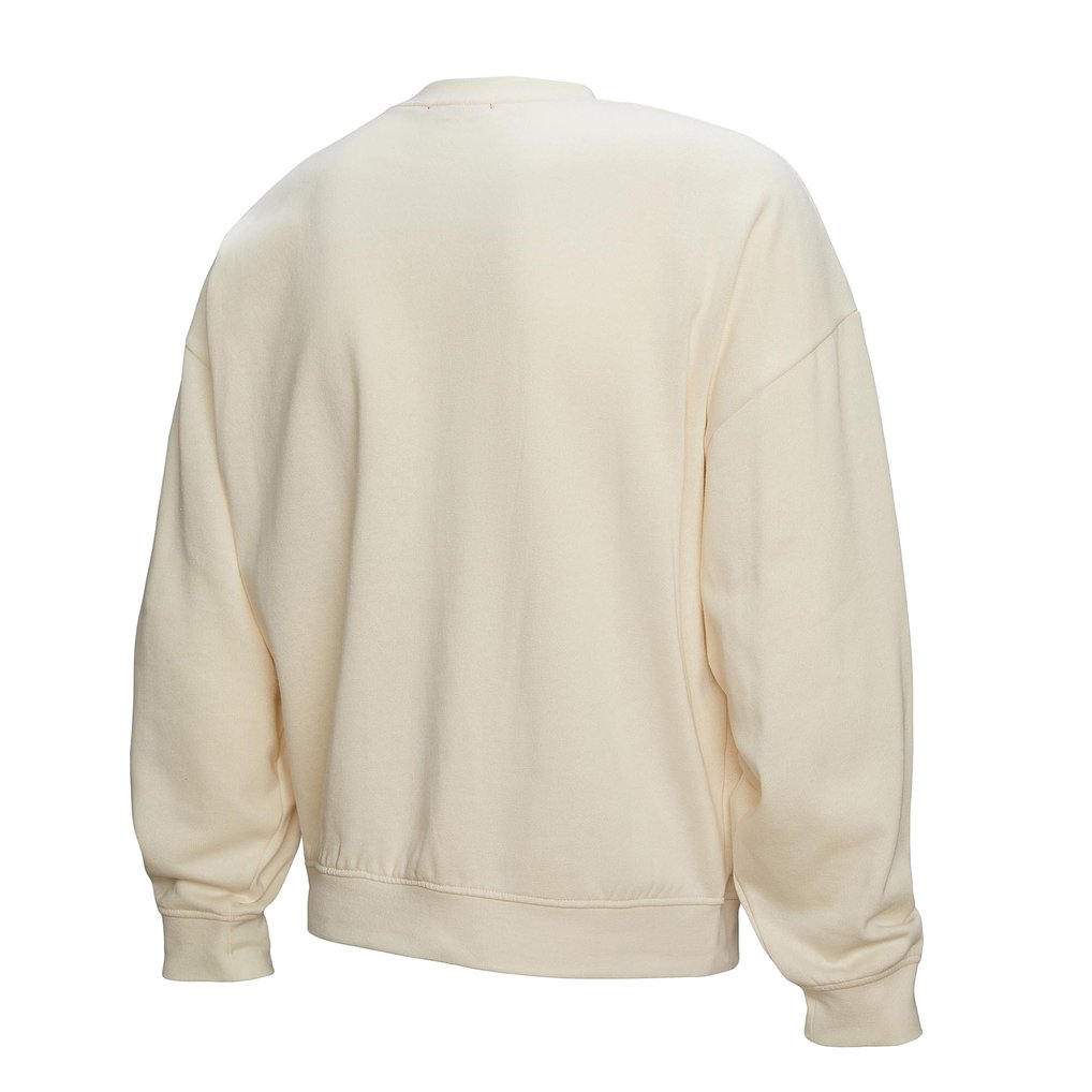  Seattle Kraken Mitchell & Ness Women's Logo 3.0 Pullover Sweatshirt - Cream