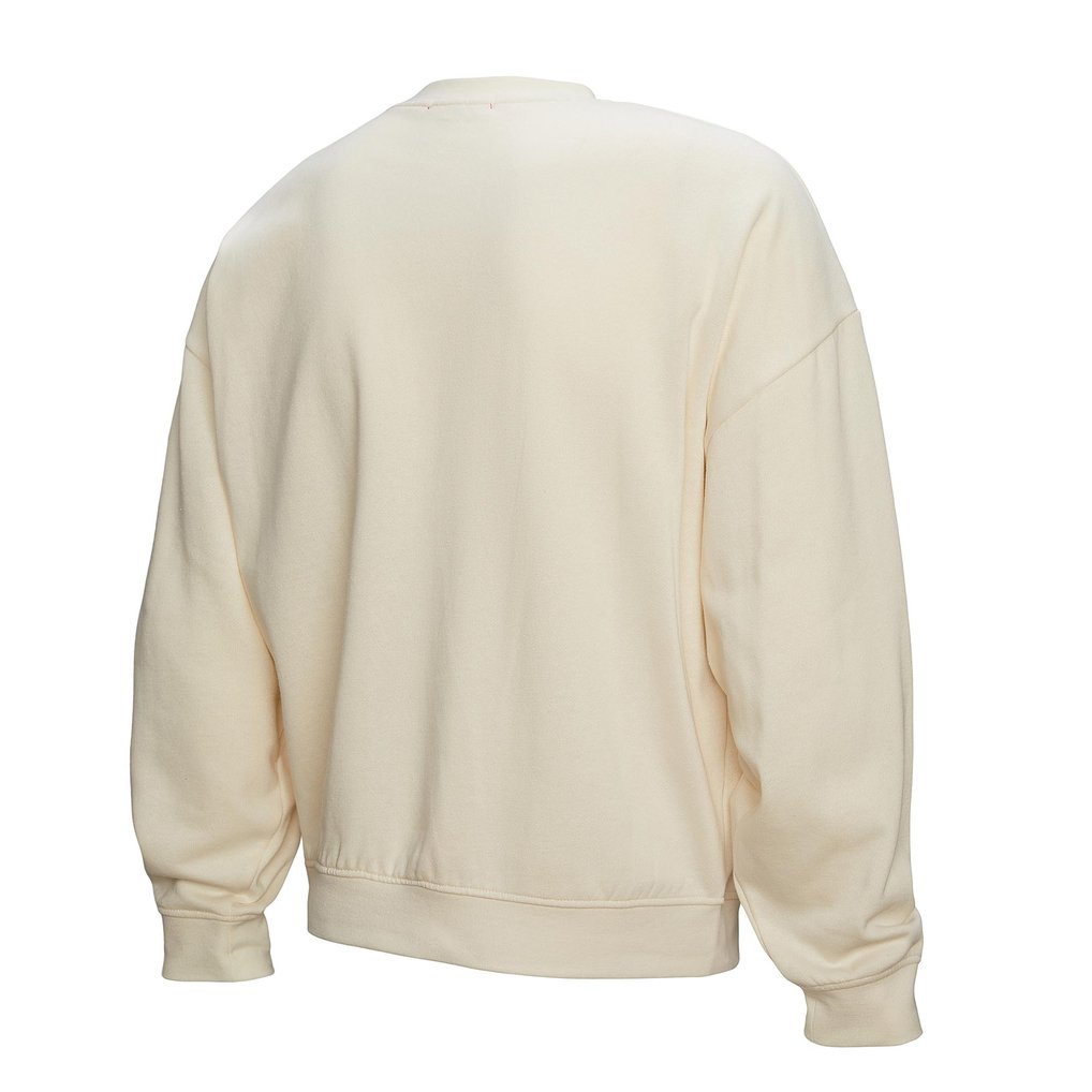  Seattle Kraken Mitchell & Ness Women's Logo 3.0 Pullover Sweatshirt - Cream