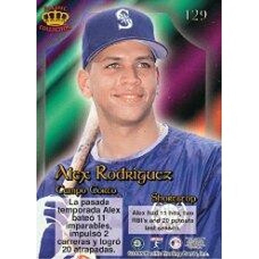 1995 Pacific Prisms #129 Alex Rodriguez