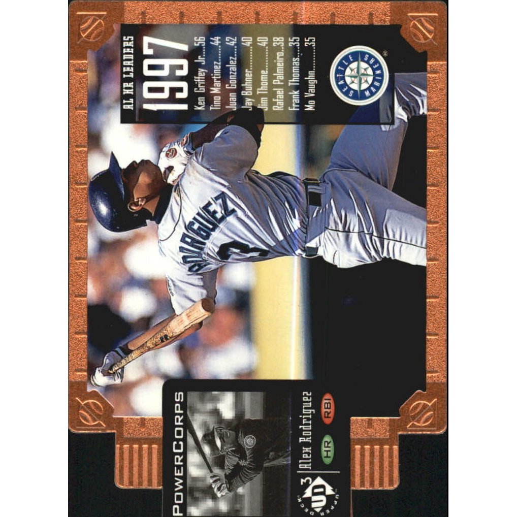 1998 UD3 Die Cuts #138 Alex Rodriguez PE