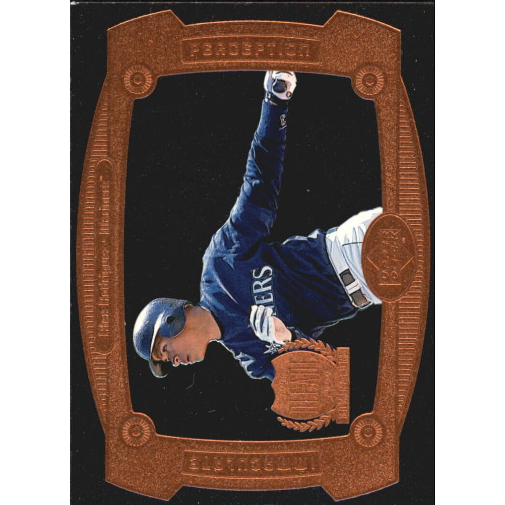 1999 Upper Deck Immaculate Perception Double #I21 Alex Rodriguez