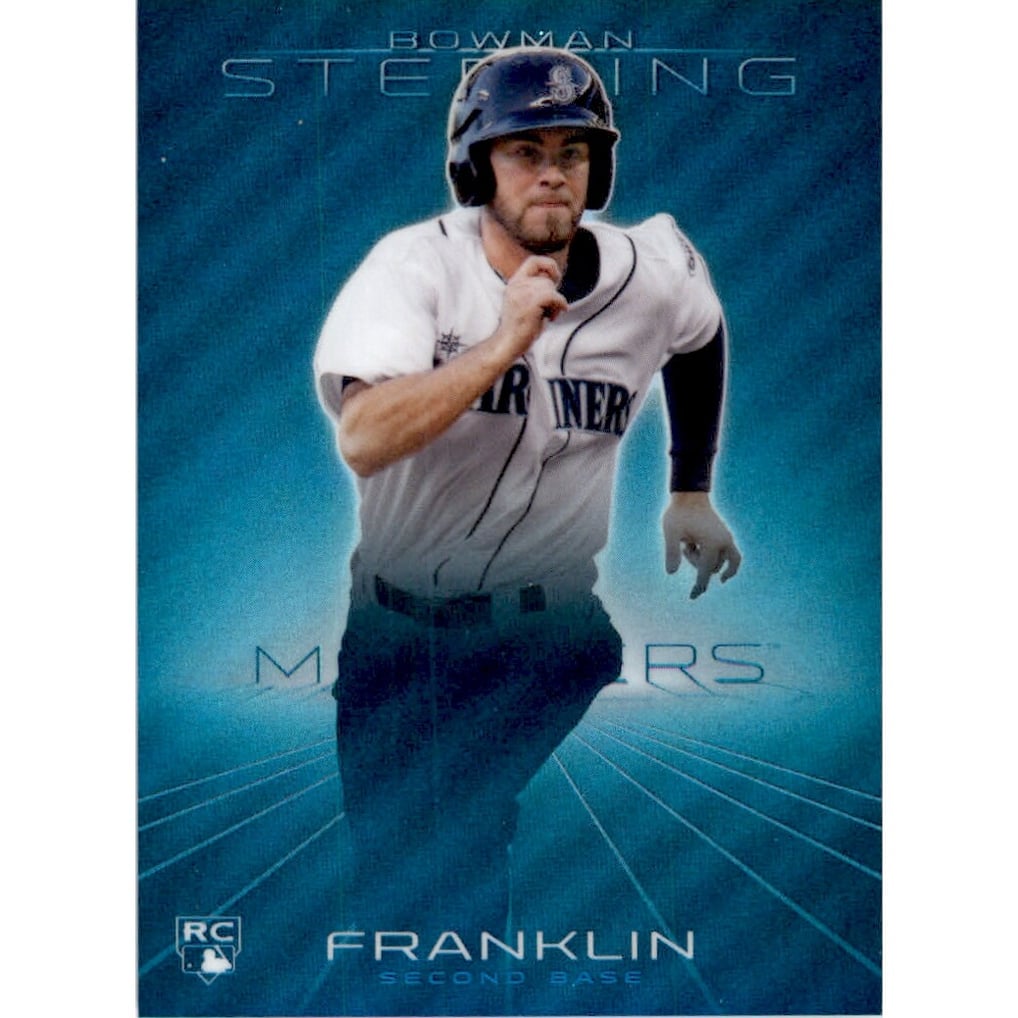 2013 Bowman Sterling Blue Refractors #31 Nick Franklin
