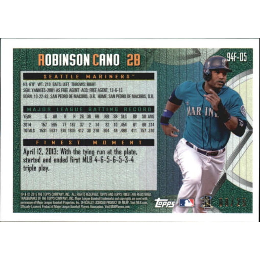 2015 Finest '95 Topps Finest Refractors #94F05 Robinson Cano
