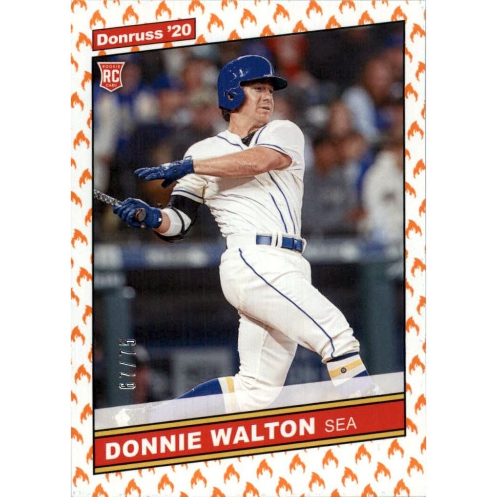 2020 Donruss On Fire #252 Donnie Walton RETRO