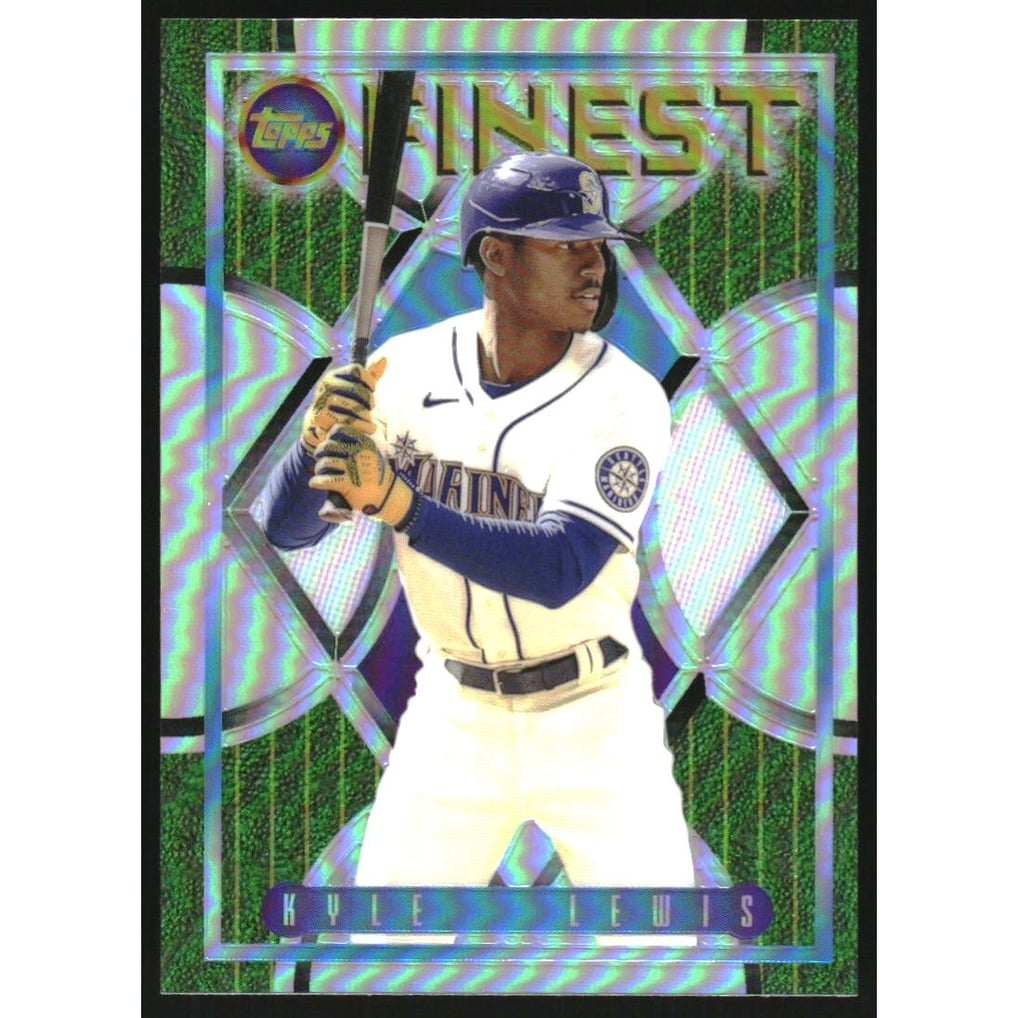 2022 Finest Flashbacks Refractors #25 Kyle Lewis