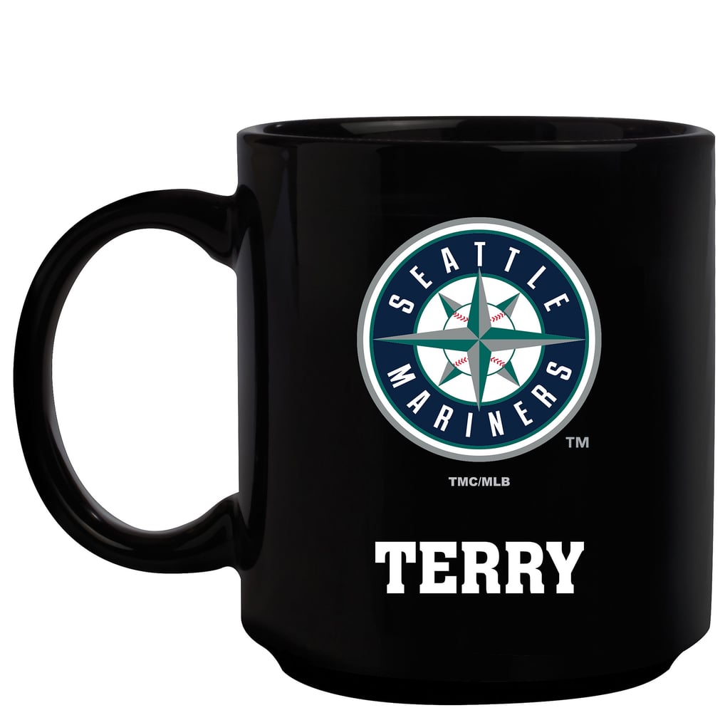 Seattle Mariners 11oz. Personalized Mug - Black