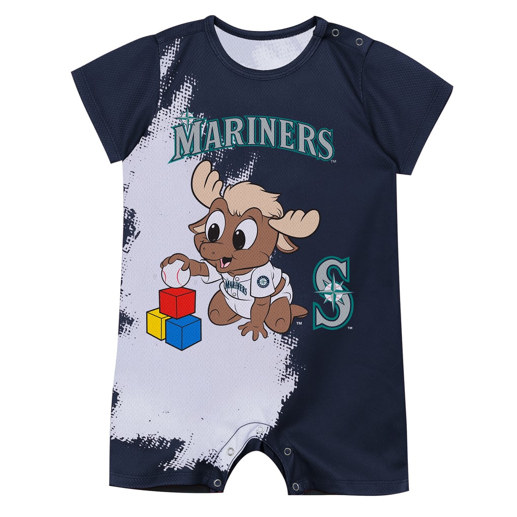  Seattle Mariners Outerstuff Infant Baby Mascot Bodysuit - Navy