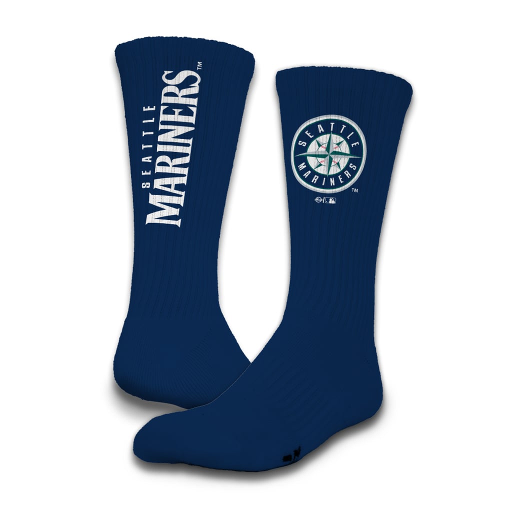 Seattle Mariners ISlide Three-Pack Lifestyle Crew Socks Set