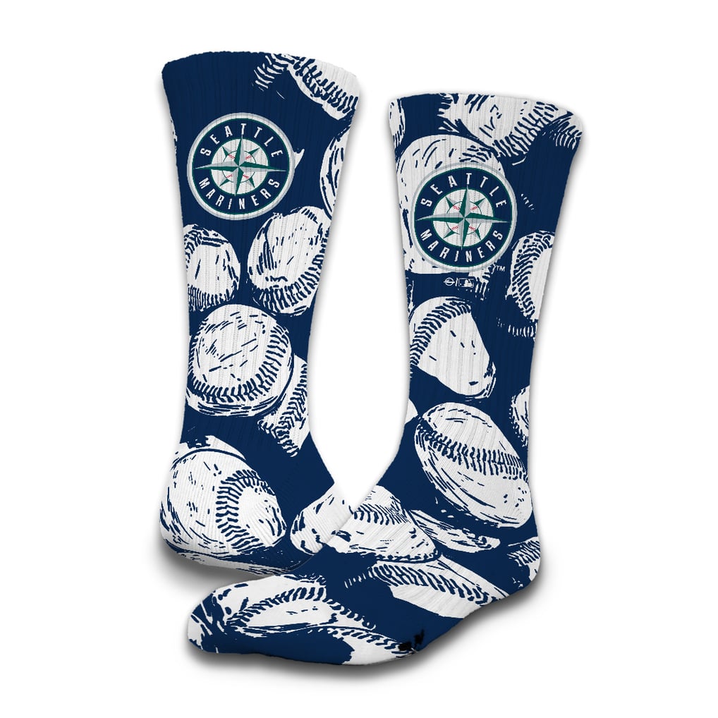 Seattle Mariners ISlide Three-Pack Lifestyle Crew Socks Set