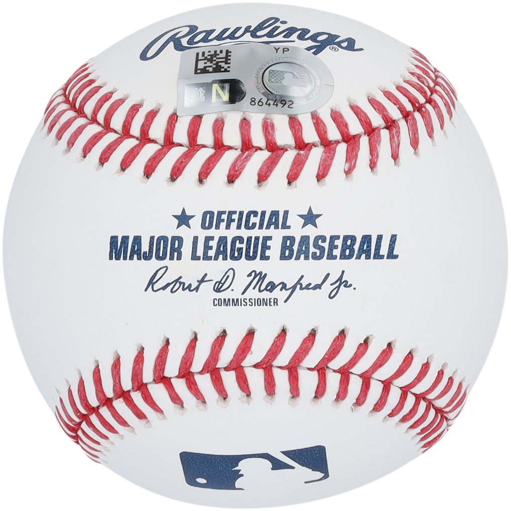 Julio Rodríguez Seattle Mariners Autographed Fanatics Authentic Baseball with Full Name Signature