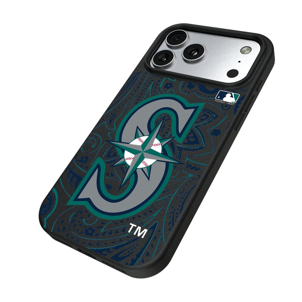 Seattle Mariners Keyscaper Paisley iPhone Magnetic Bump Case