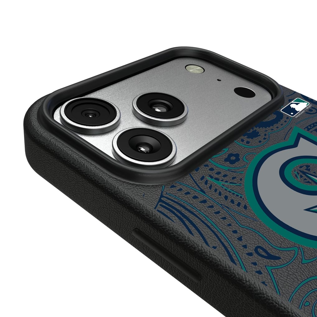 Seattle Mariners Keyscaper Paisley iPhone Magnetic Bump Case