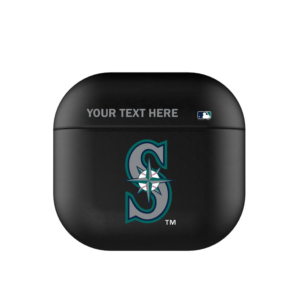 Seattle Mariners Keyscaper Personalized Insignia AirPods 4th Generation Case Cover