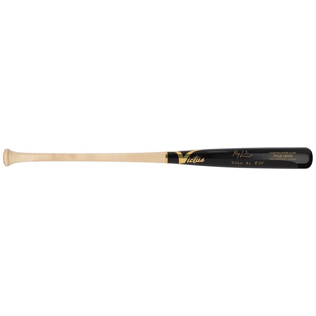 Kyle Lewis Seattle Mariners Autographed Fanatics Authentic Victus Game Model Bat with "2020 AL ROY" Inscription