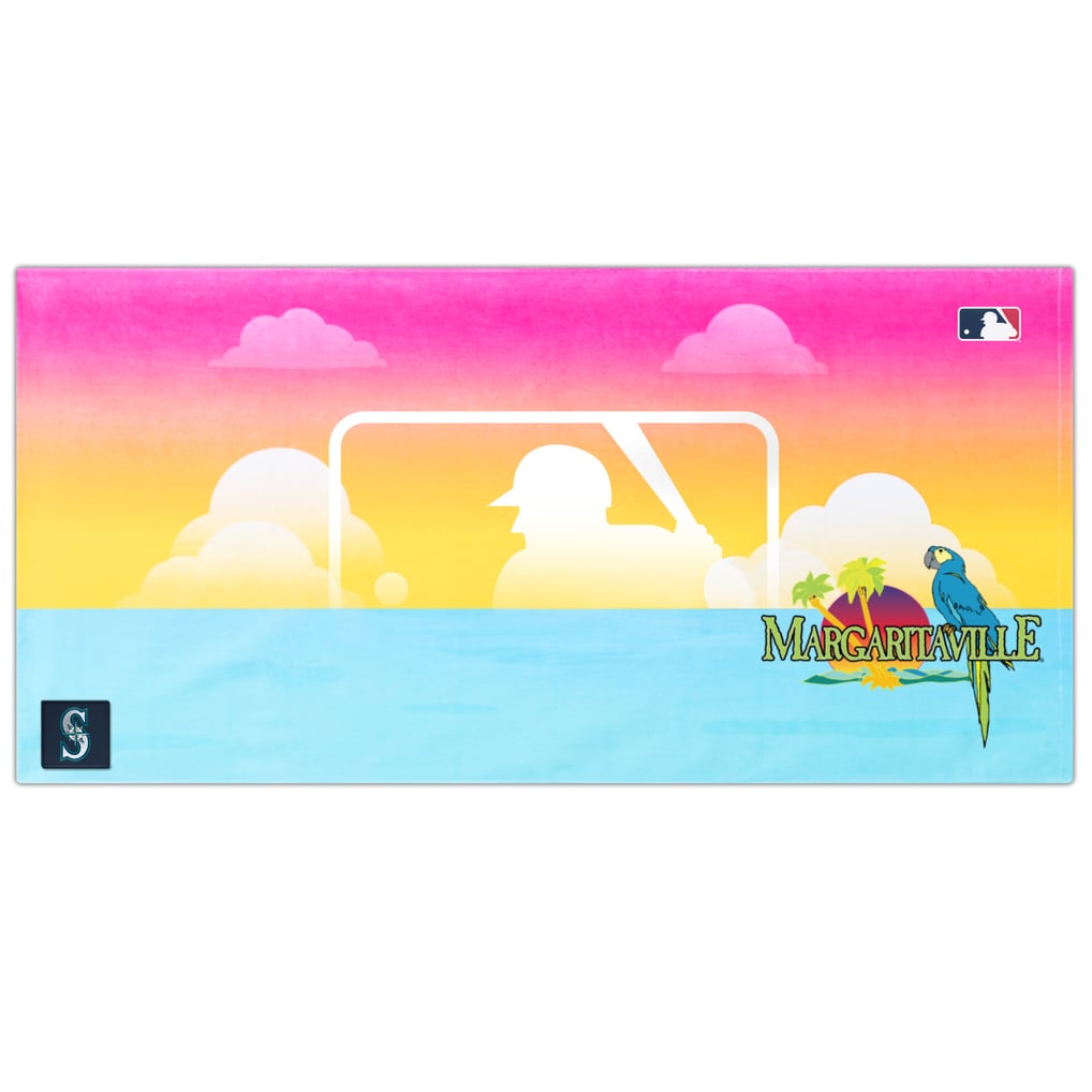 Seattle Mariners Margaritaville Team Beach Towel