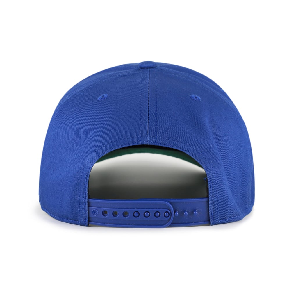 Seattle Mariners '47 Cooperstown Break Wood Suede Hitch Adjustable Hat - Royal/Brown