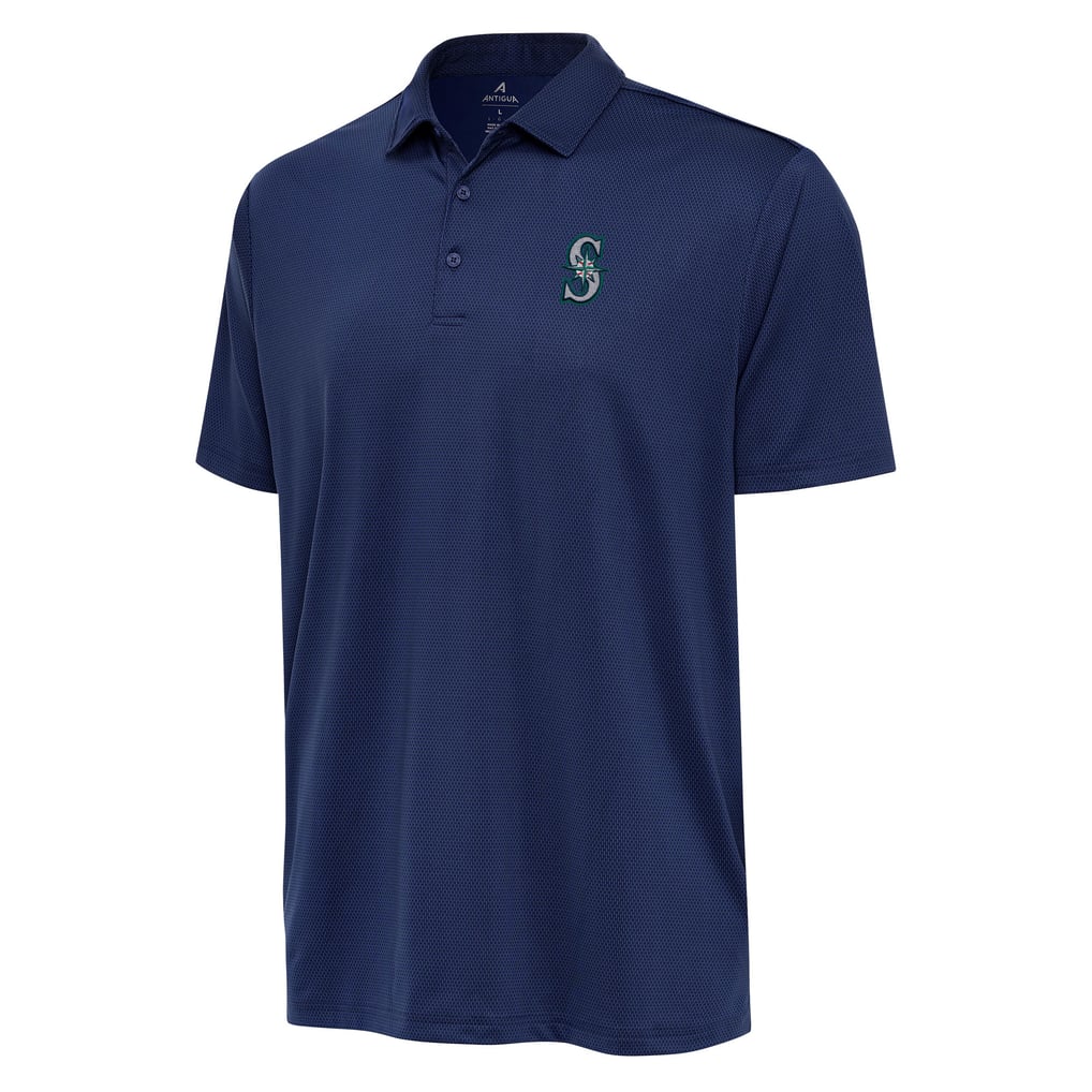  Seattle Mariners Antigua Eclipse Polo - Navy