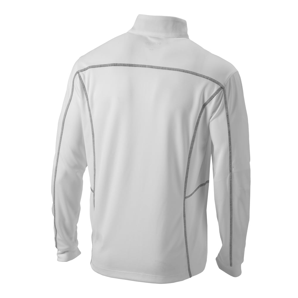  Seattle Mariners Columbia Omni-Wick Shotgun Quarter-Zip Pullover Top - White