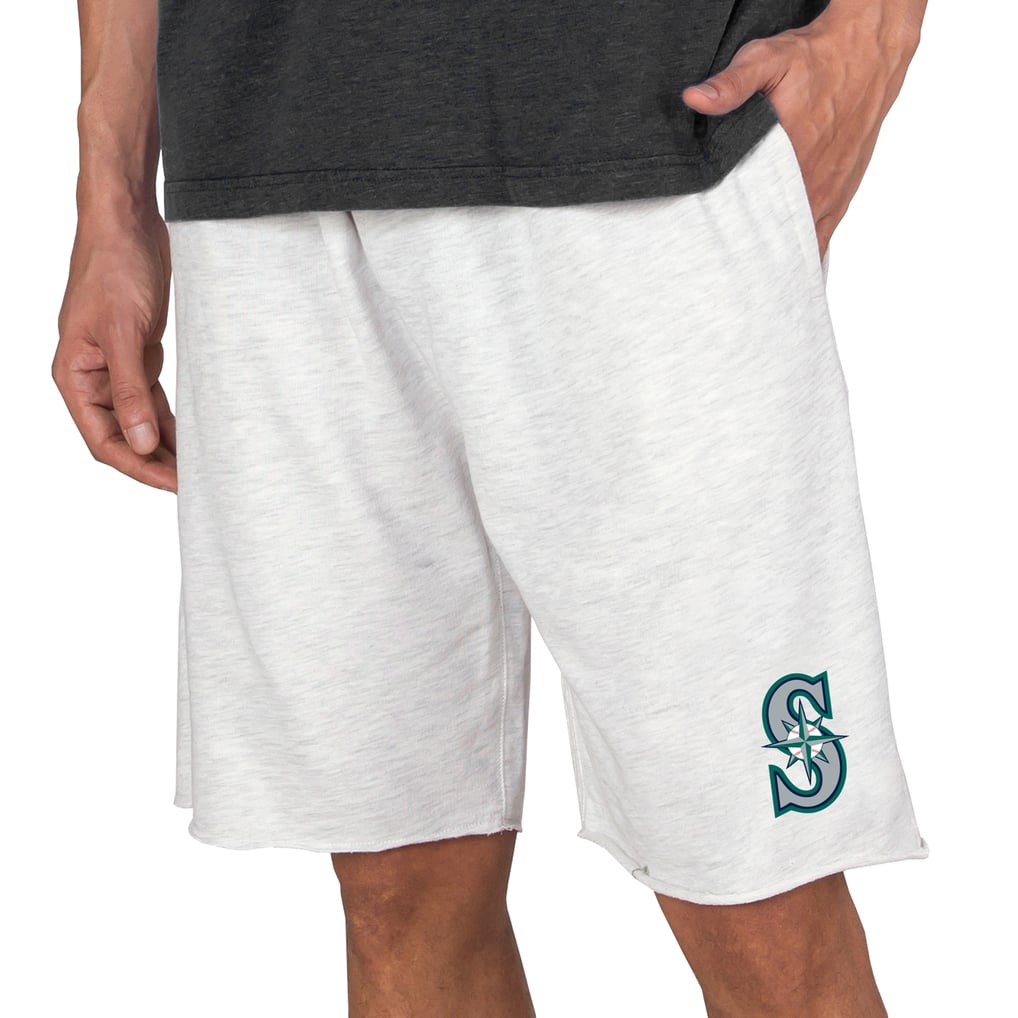 Seattle Mariners Concepts Sport Mainstream Terry Tri-Blend Shorts - Oatmeal
