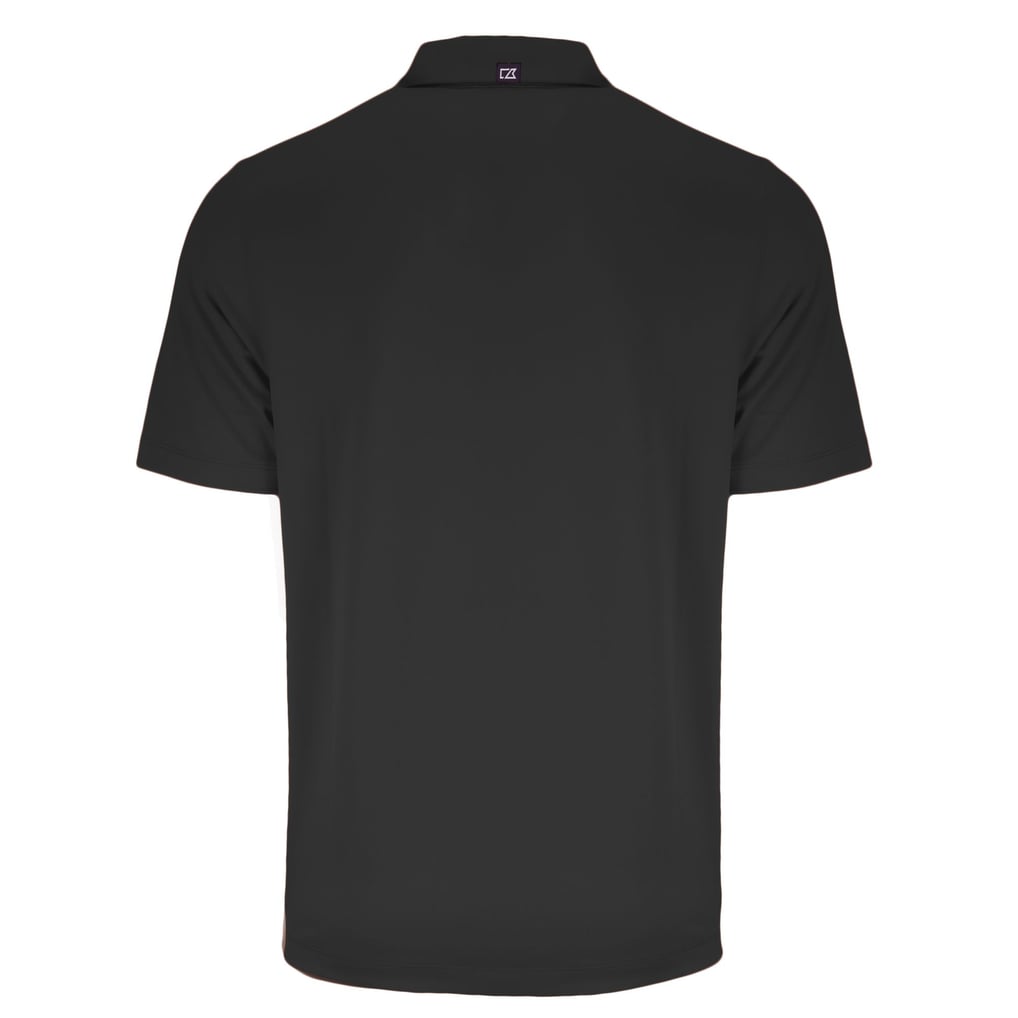 Seattle Mariners Cutter & Buck Forge Eco Recycled Polo - Black