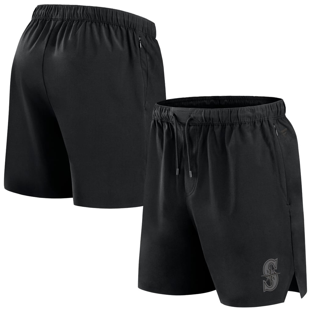Seattle Mariners Fanatics Front Office Micro Tonal Shorts - Black