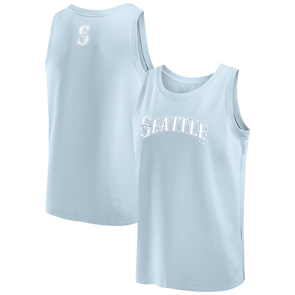 Seattle Mariners Fanatics Elements Tank Top - Light Blue