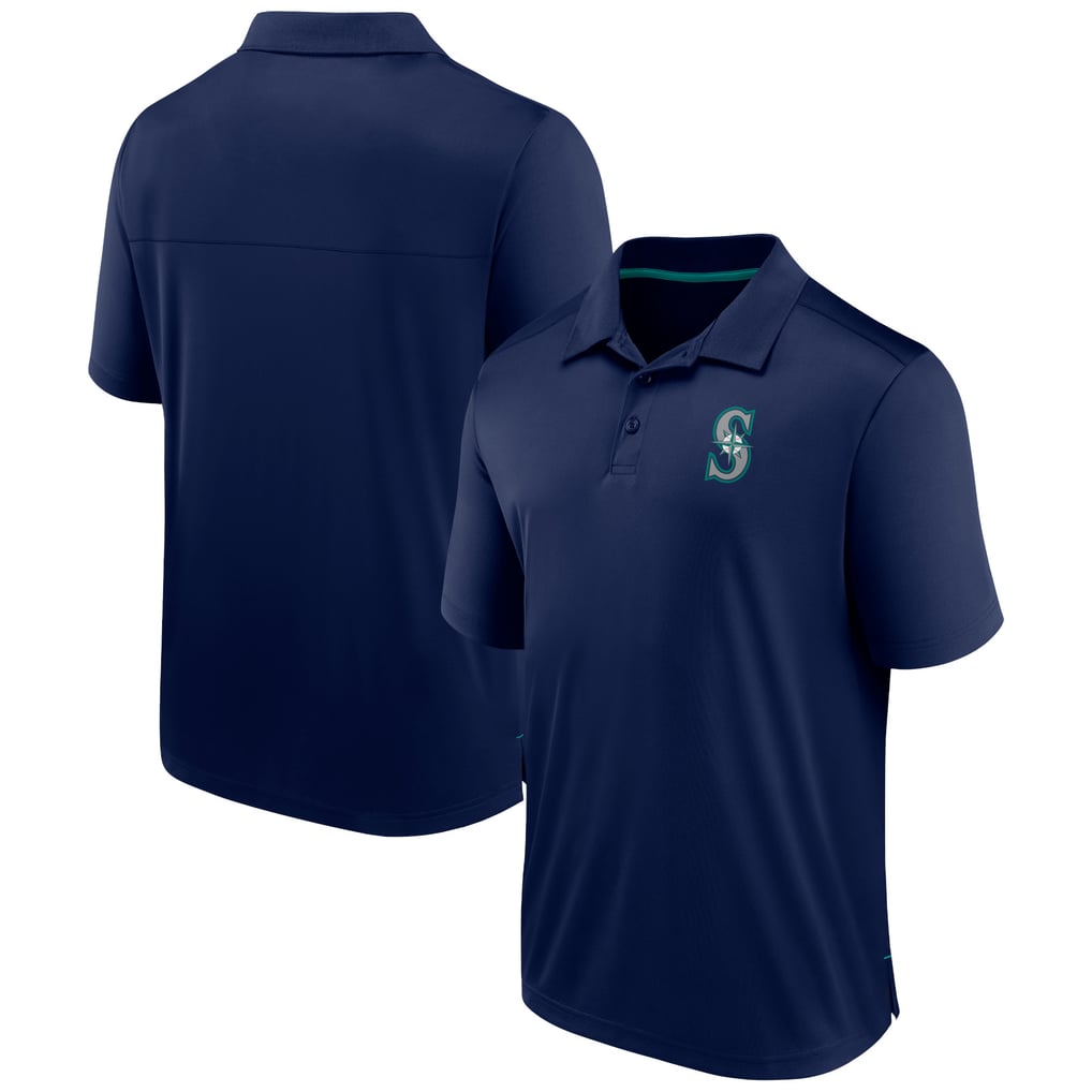  Seattle Mariners Fanatics Fitted Polo - Navy