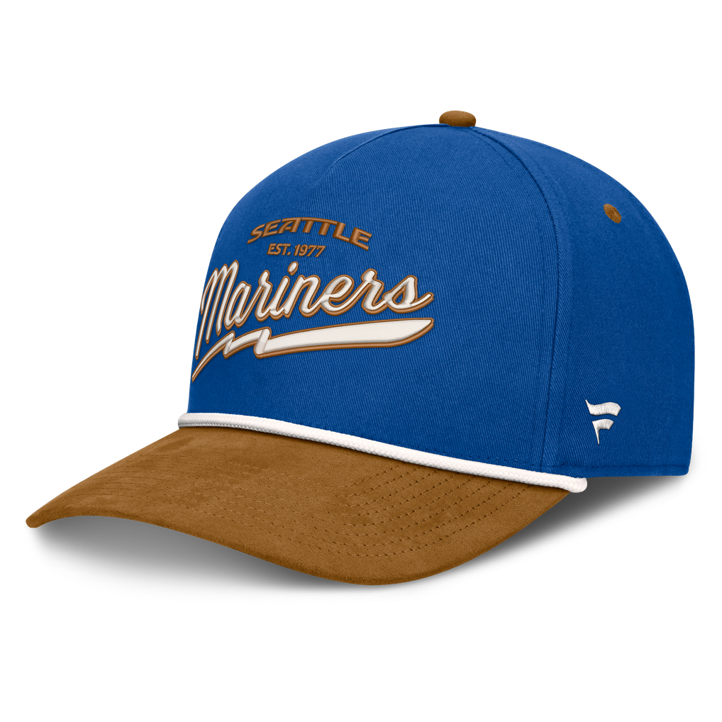 Seattle Mariners Fanatics Heritage Concourse A-Frame Adjustable Hat - Royal