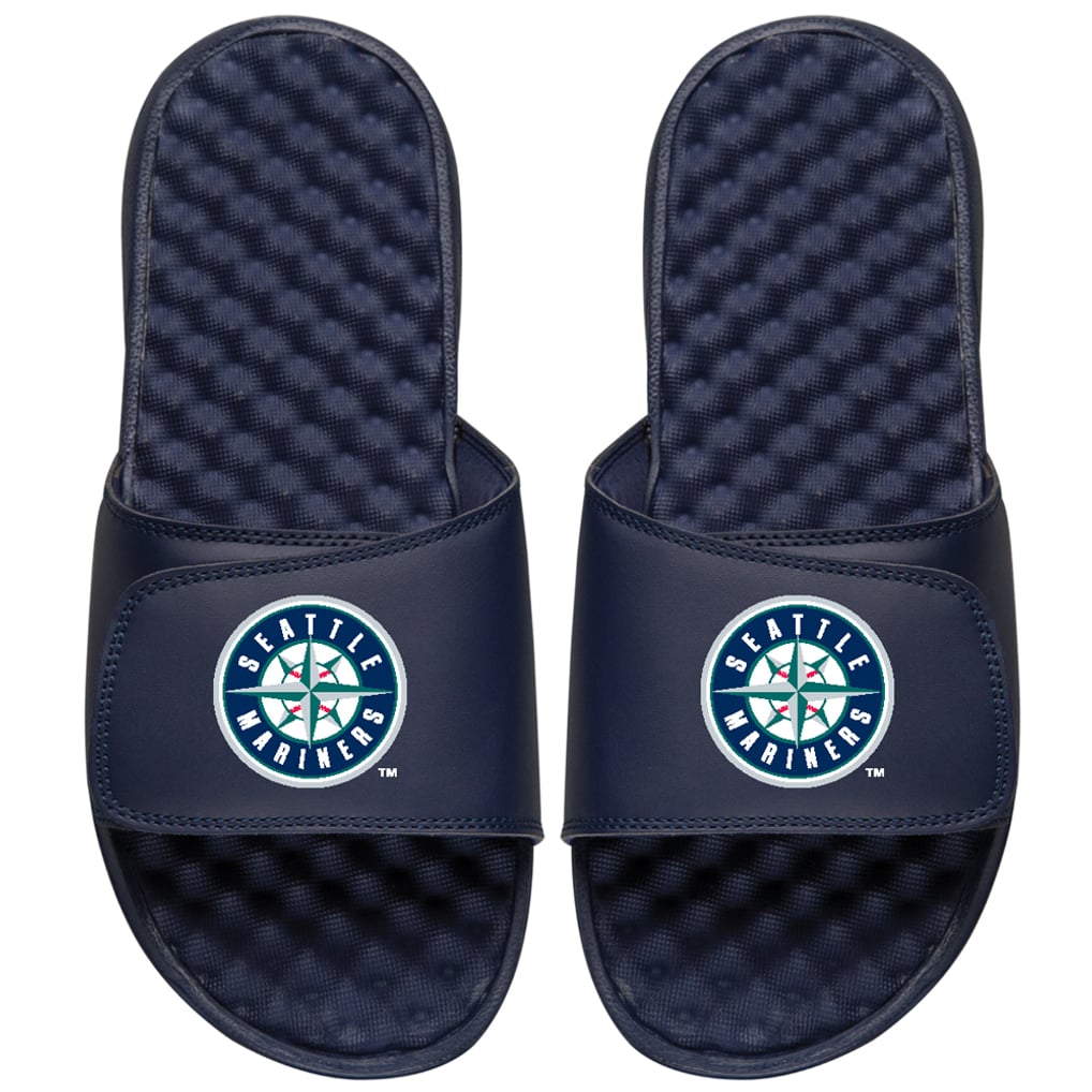 Seattle Mariners ISlide Primary Logo Slide Sandals - Navy