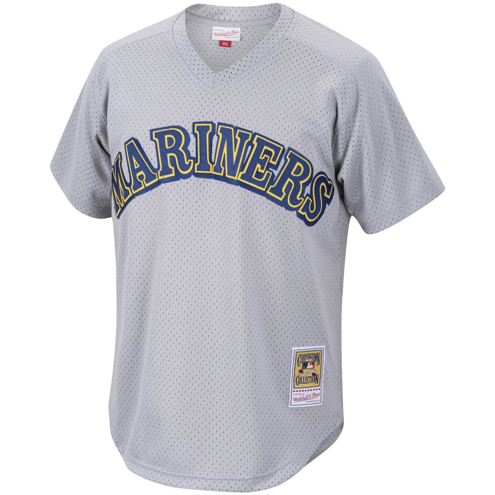 Edgar Martínez Seattle Mariners Mitchell & Ness Authentic Batting Practice Jersey - Gray
