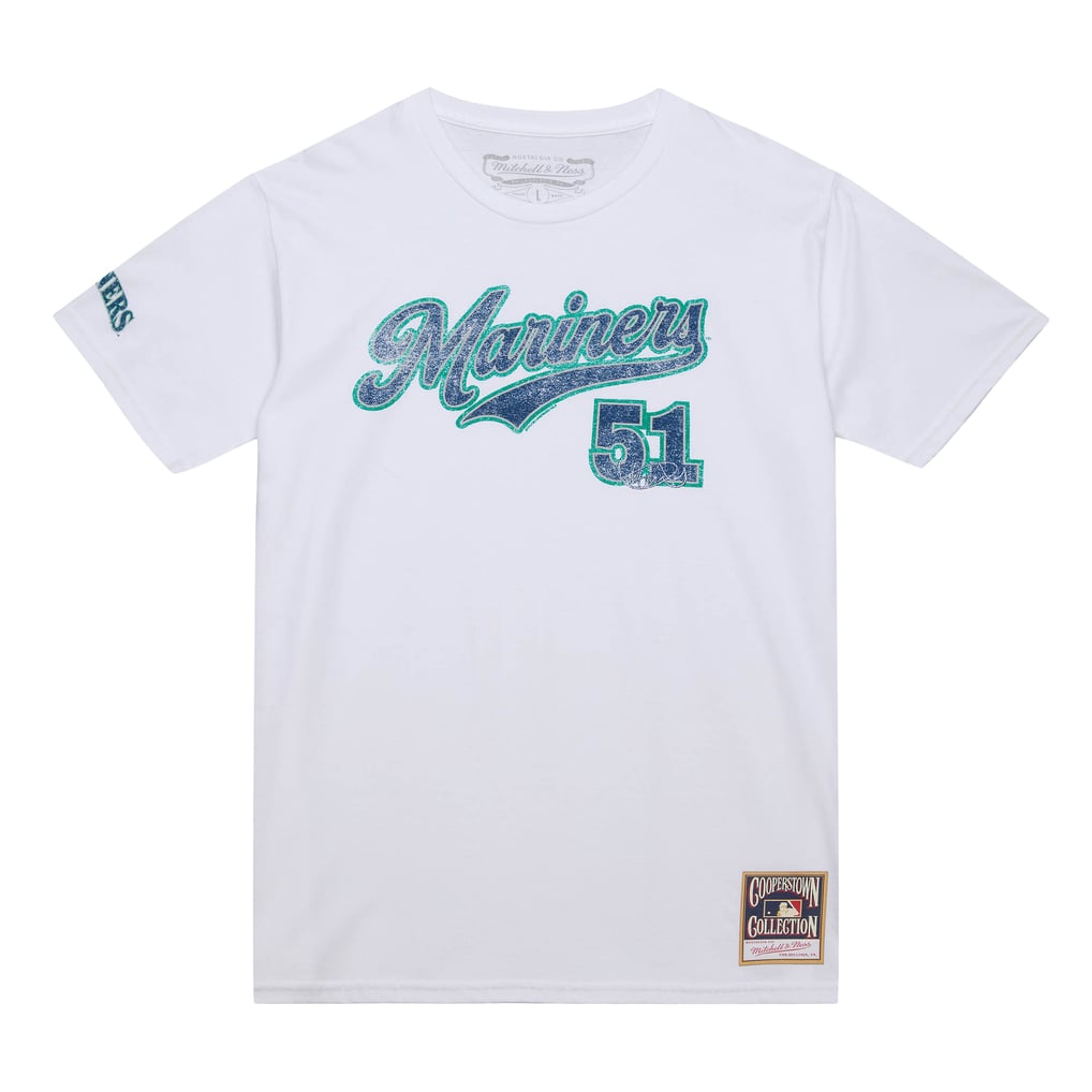 Ichiro Suzuki Seattle Mariners Mitchell & Ness Cooperstown Collection Player T-Shirt - White