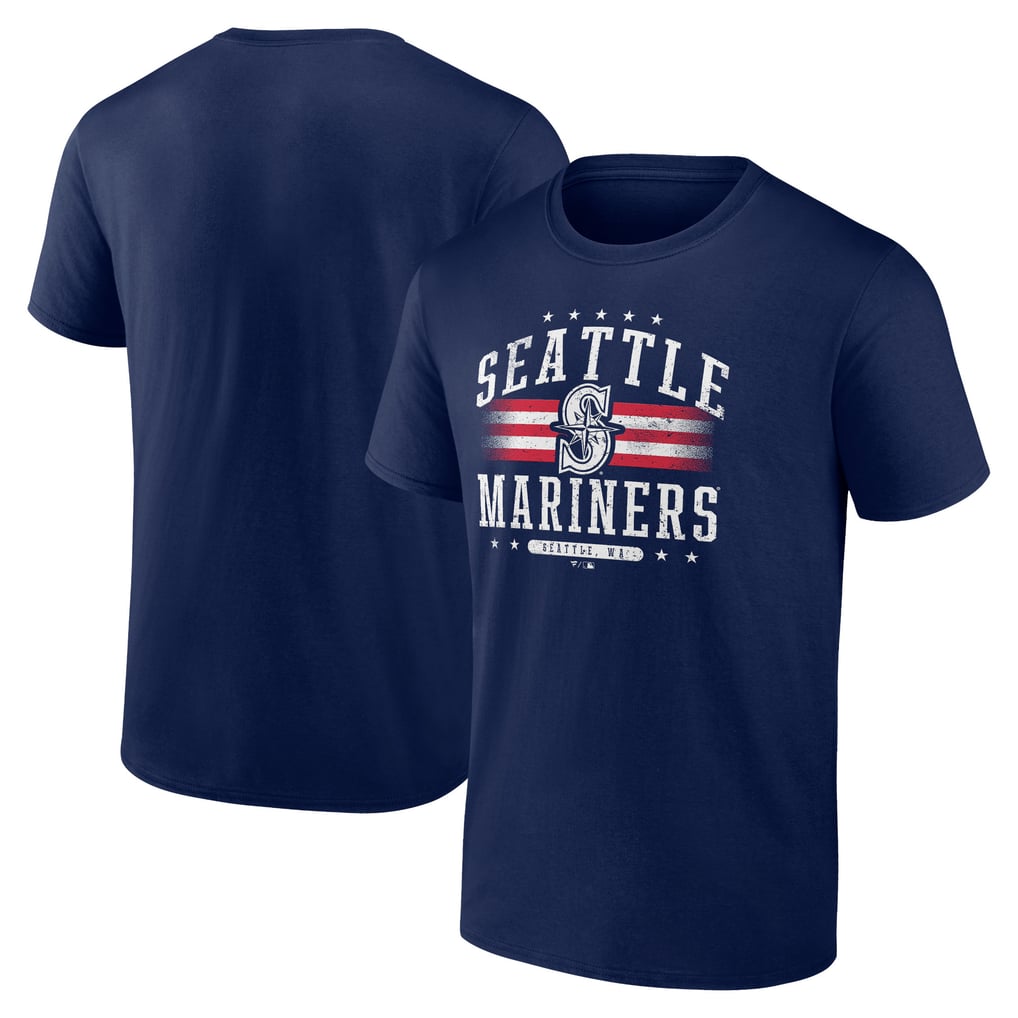 Seattle Mariners Americana Team T-Shirt - Navy