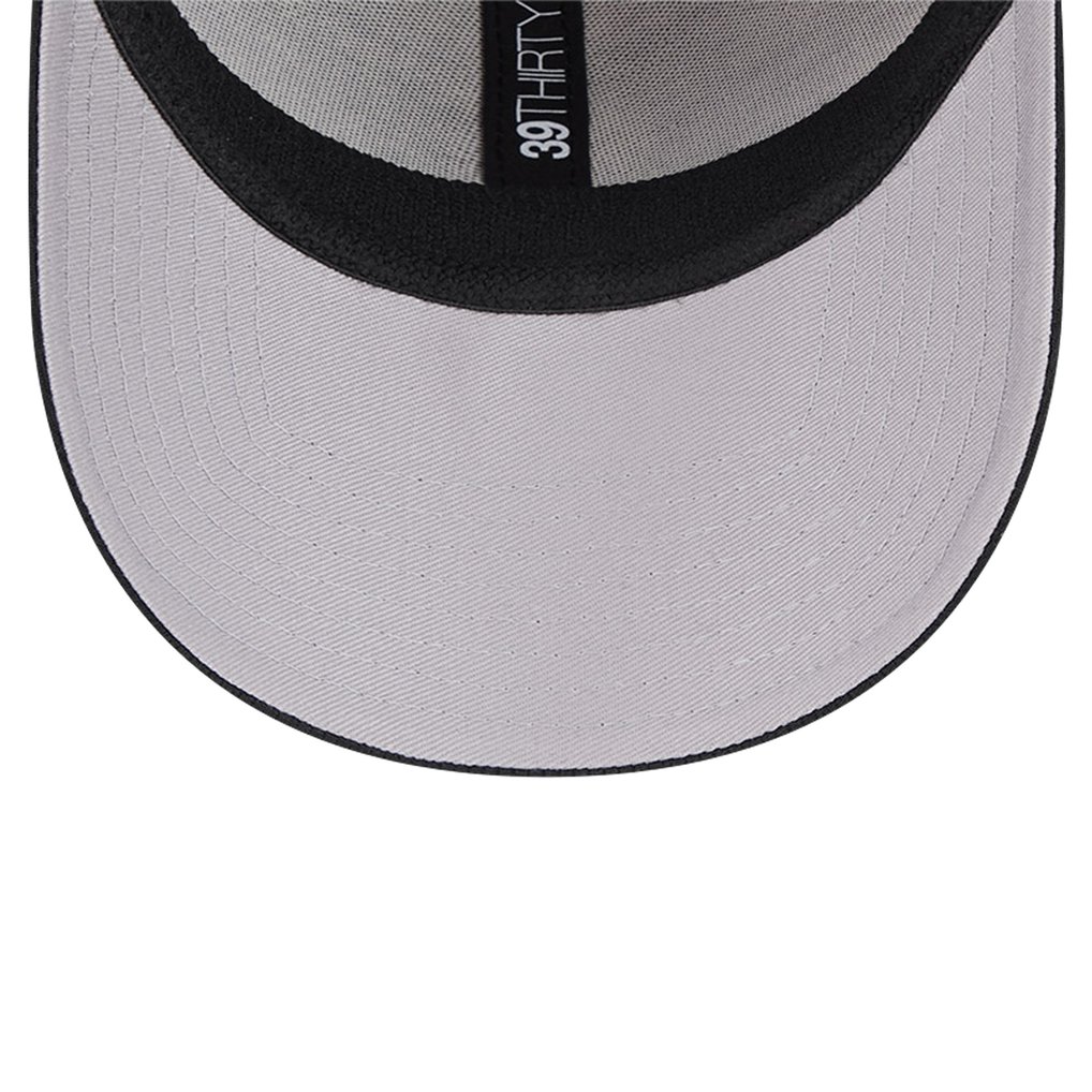Seattle Mariners New Era Active Dash Mark 39THIRTY Flex Hat - Black