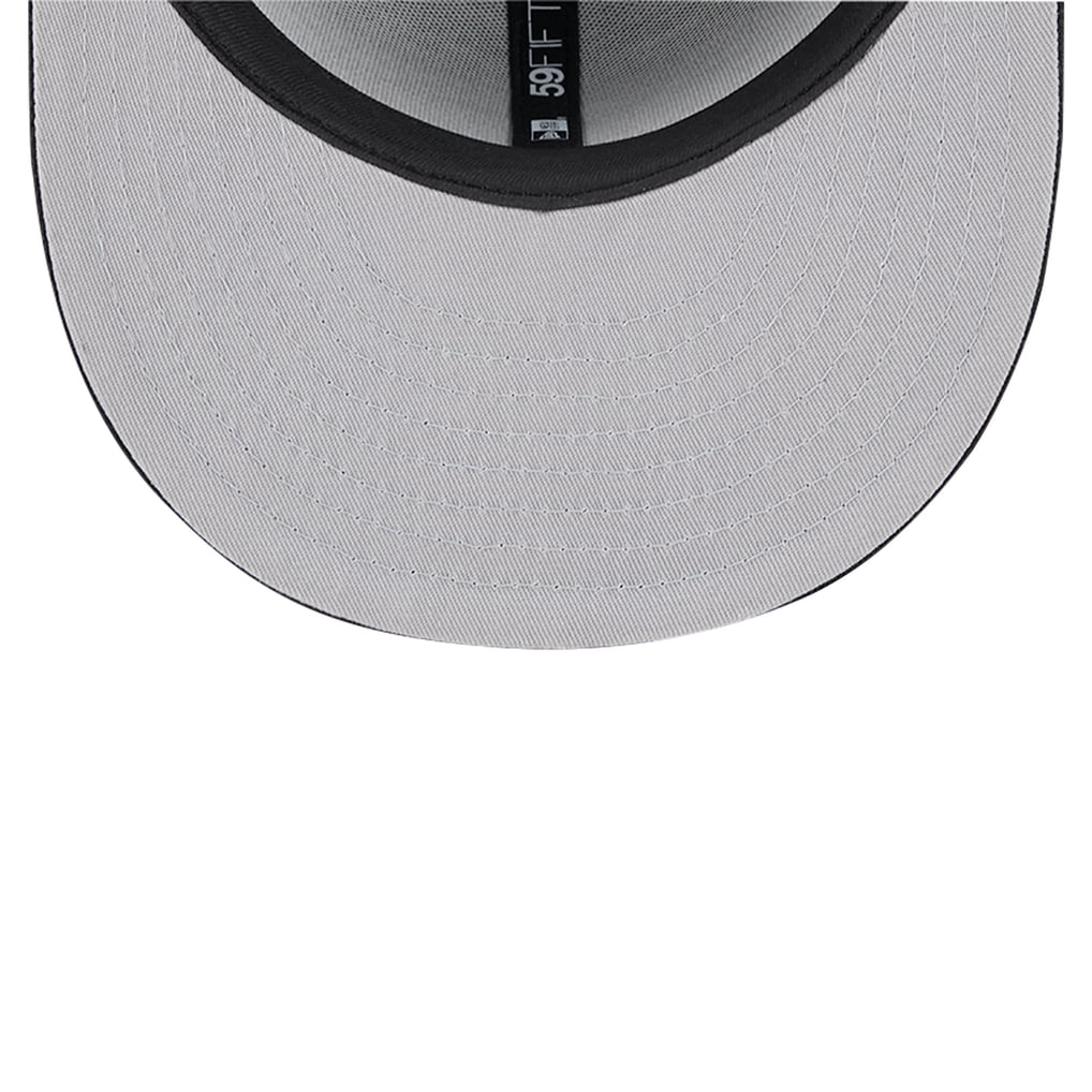 Seattle Mariners New Era Logo 59FIFTY Fitted Hat - Black