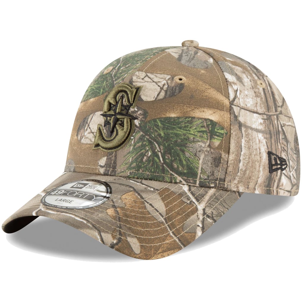 Seattle Mariners New Era Realtree 49FORTY Fitted Hat - Camo