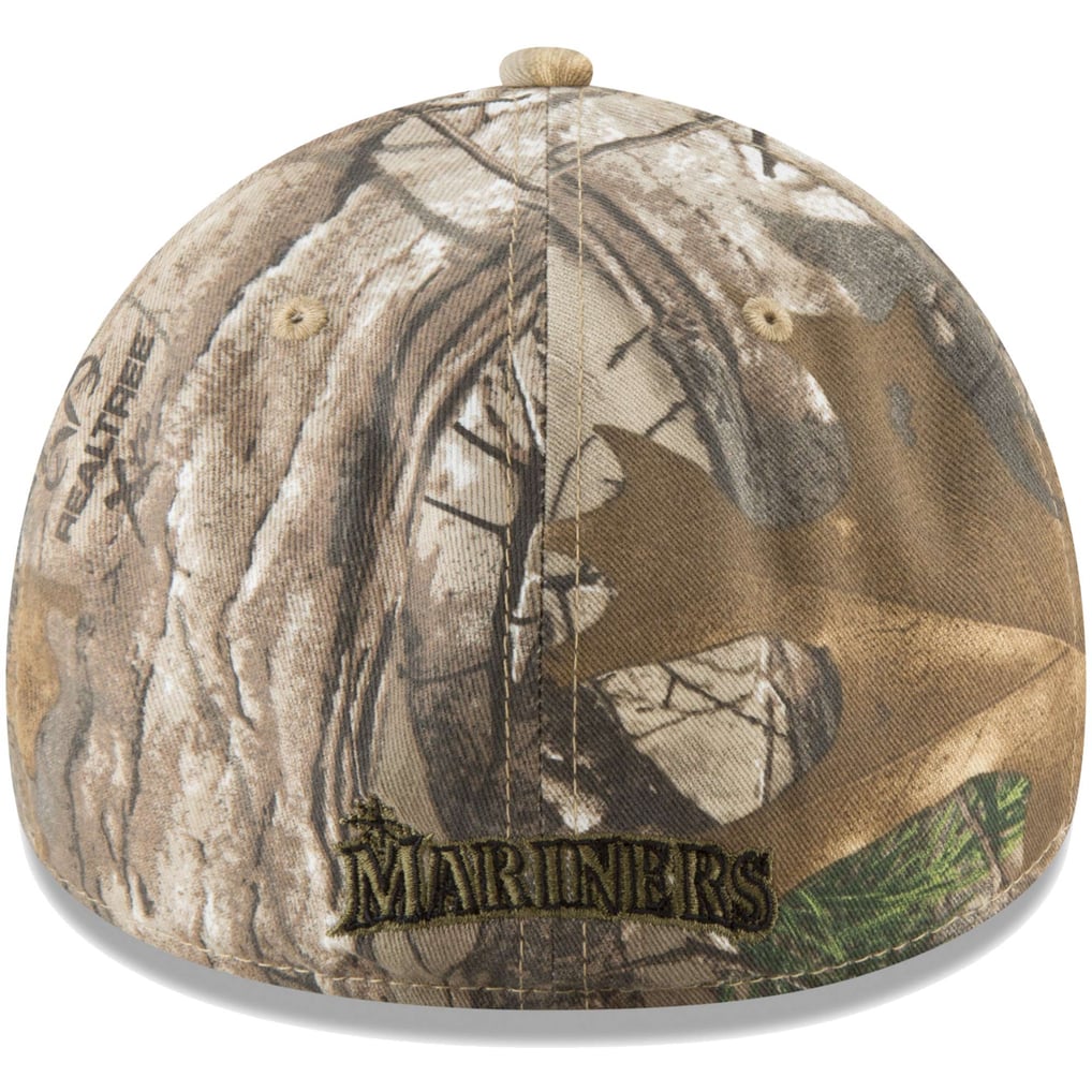 Seattle Mariners New Era Realtree 49FORTY Fitted Hat - Camo
