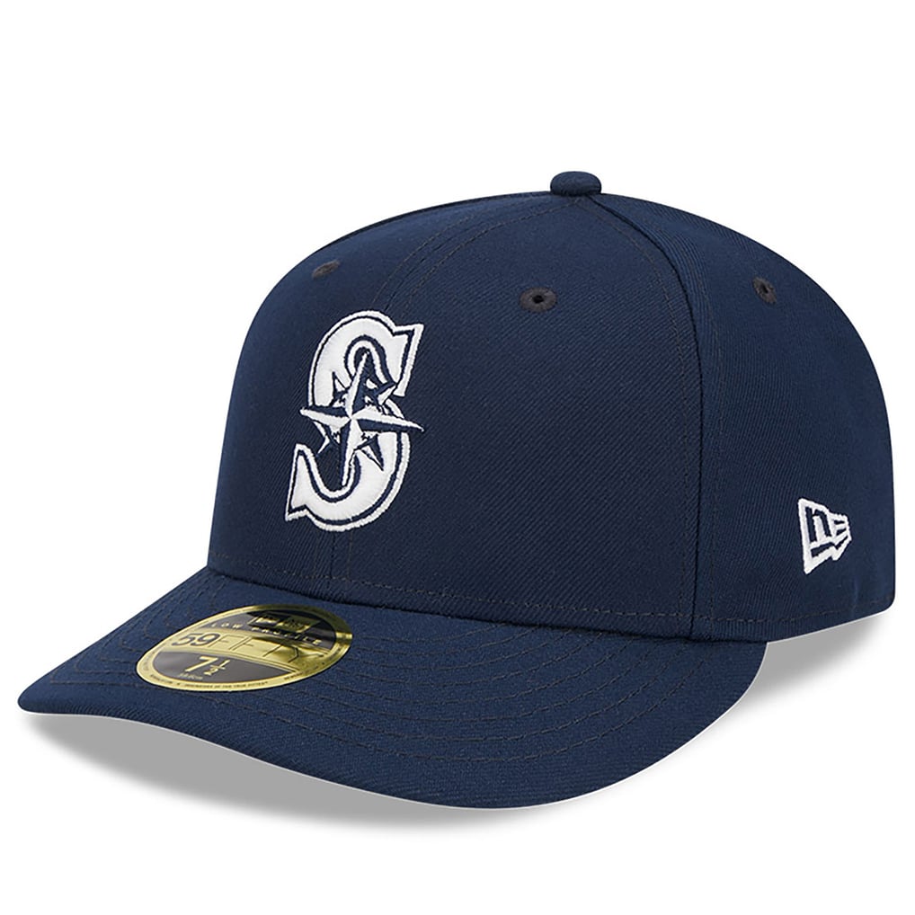 Seattle Mariners New Era Oceanside Low Profile 59FIFTY Fitted Hat - Navy