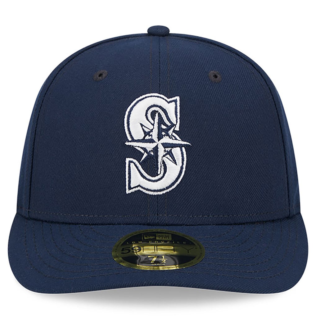 Seattle Mariners New Era Oceanside Low Profile 59FIFTY Fitted Hat - Navy