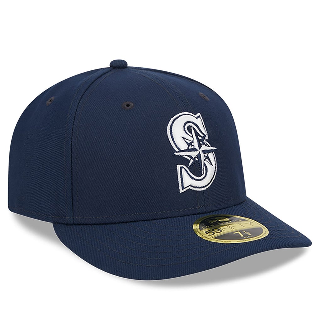Seattle Mariners New Era Oceanside Low Profile 59FIFTY Fitted Hat - Navy