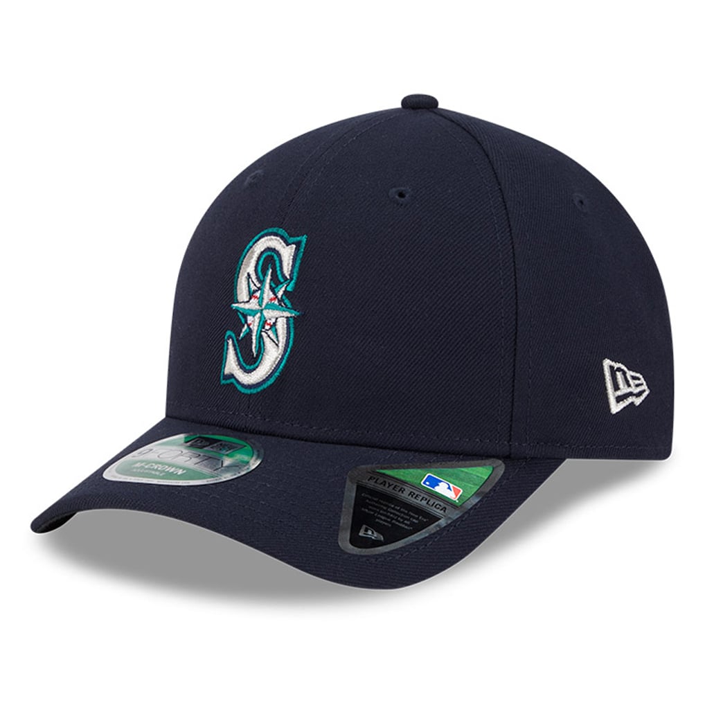  Seattle Mariners New Era Player Replica 9FORTY Adjustable Hat - Navy