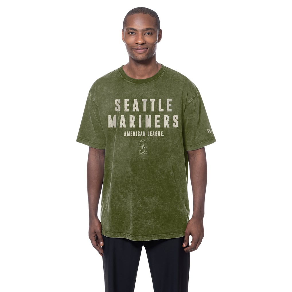  Seattle Mariners New Era 2026 Armed Forces Day T-Shirt - Olive