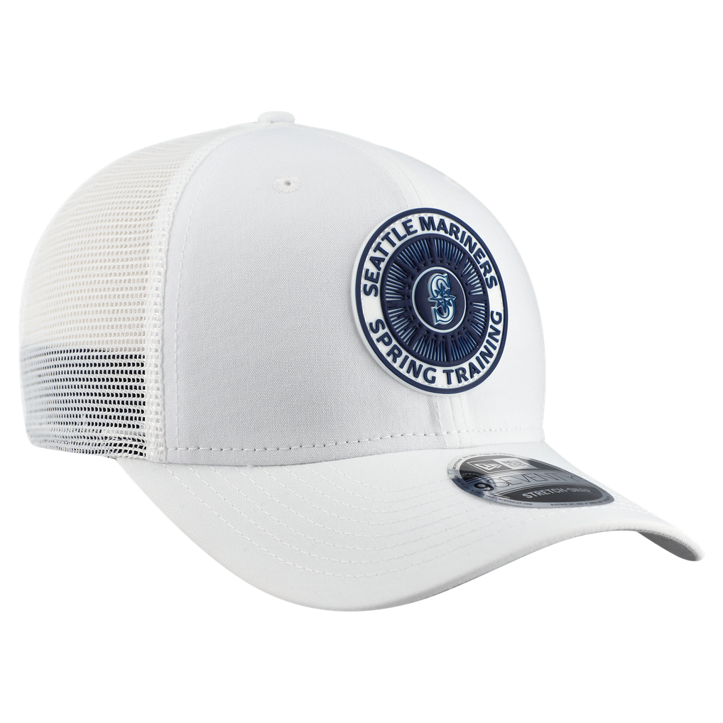  Seattle Mariners New Era 2026 Spring Training Fan Pack 9SEVENTY Adjustable Trucker Hat - White