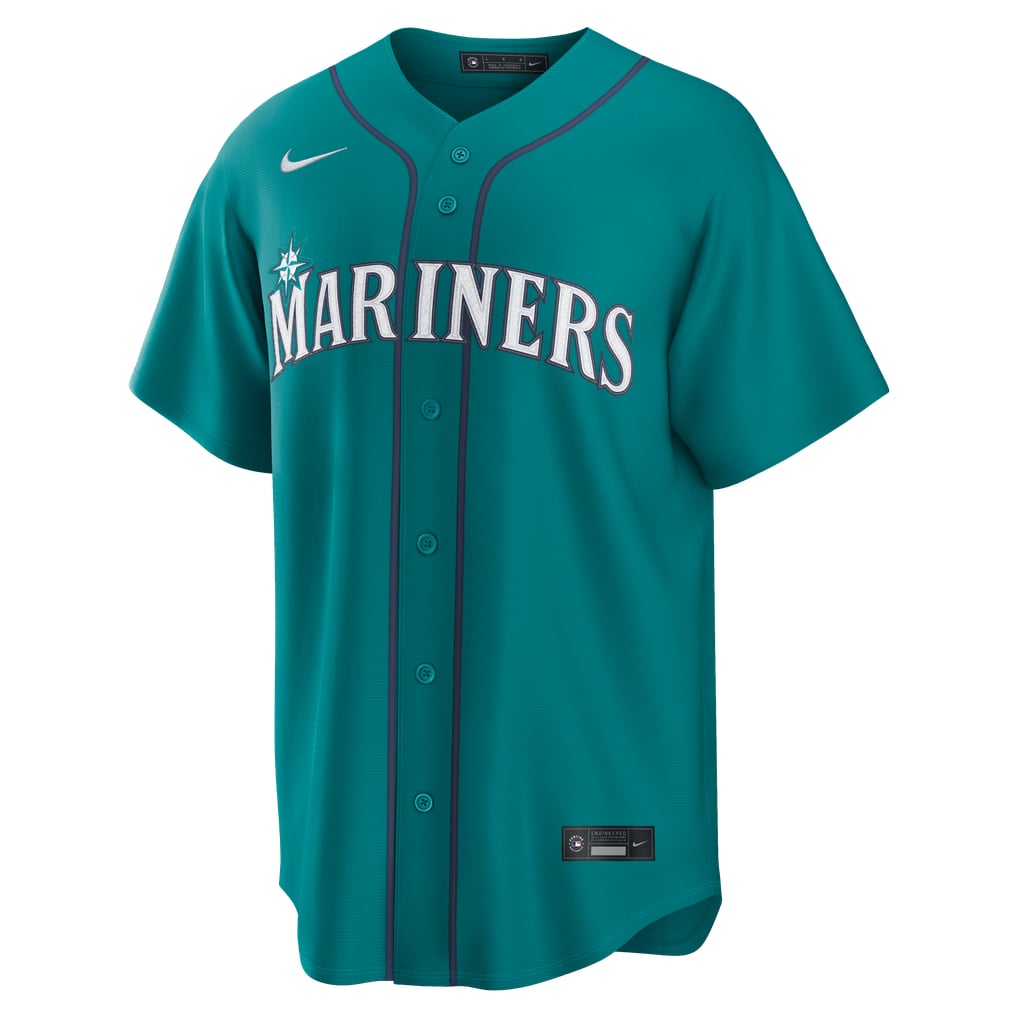 Cal Raleigh Seattle Mariners Nike Alternate Replica Jersey - Teal