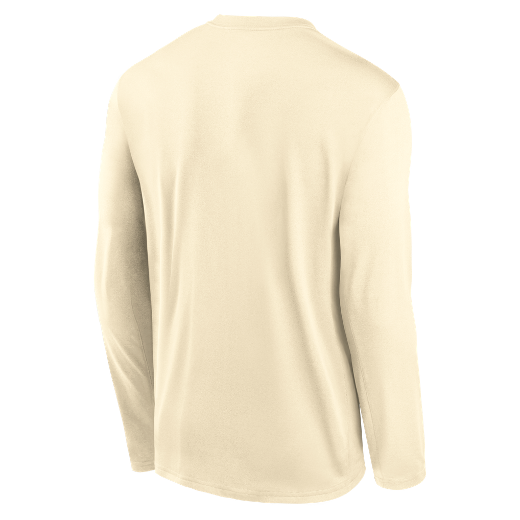 Seattle Mariners Nike Authentic Collection Legend Dri-FIT Long Sleeve T-Shirt - Cream