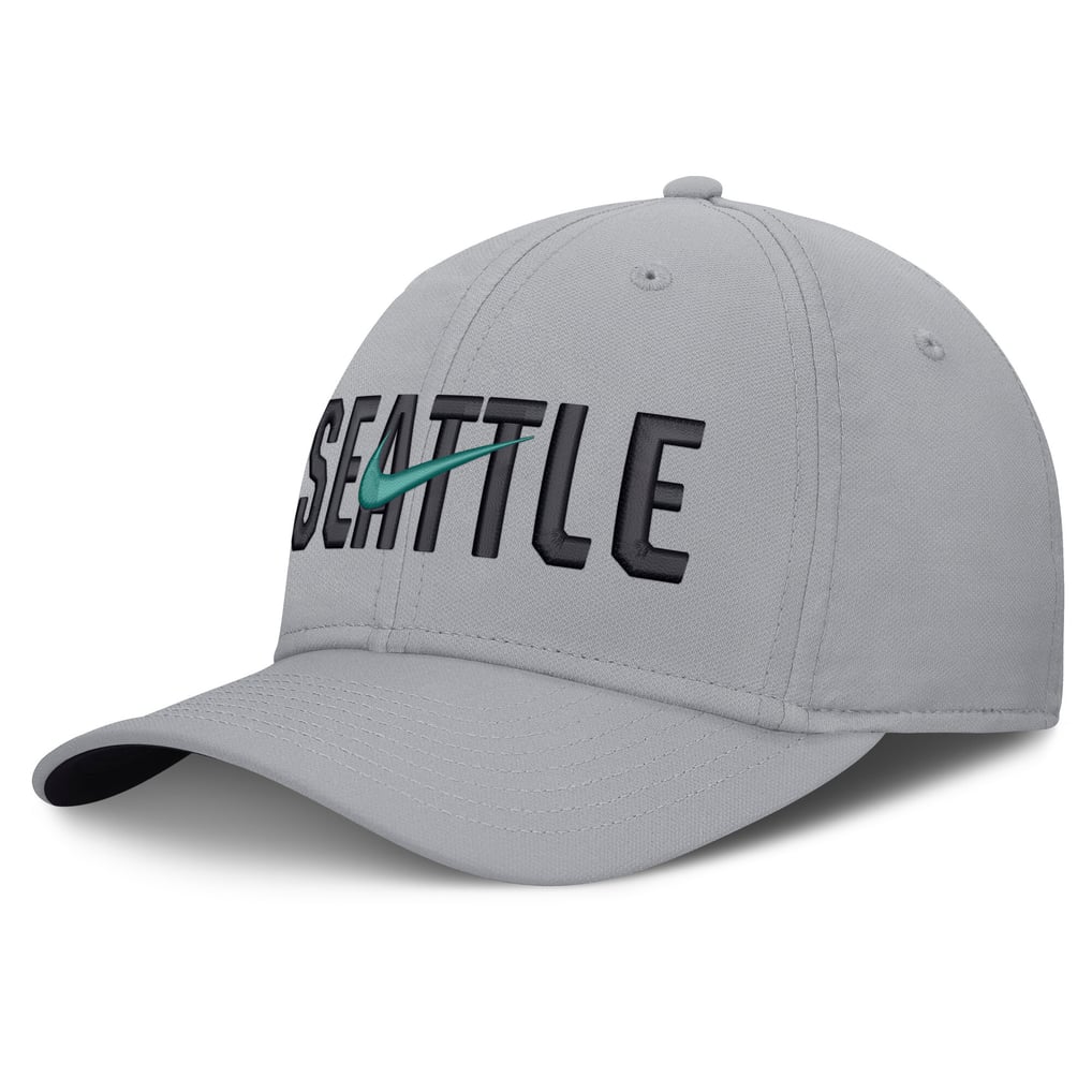  Seattle Mariners Nike Primetime Rise Dri-FIT Flex Hat - Gray