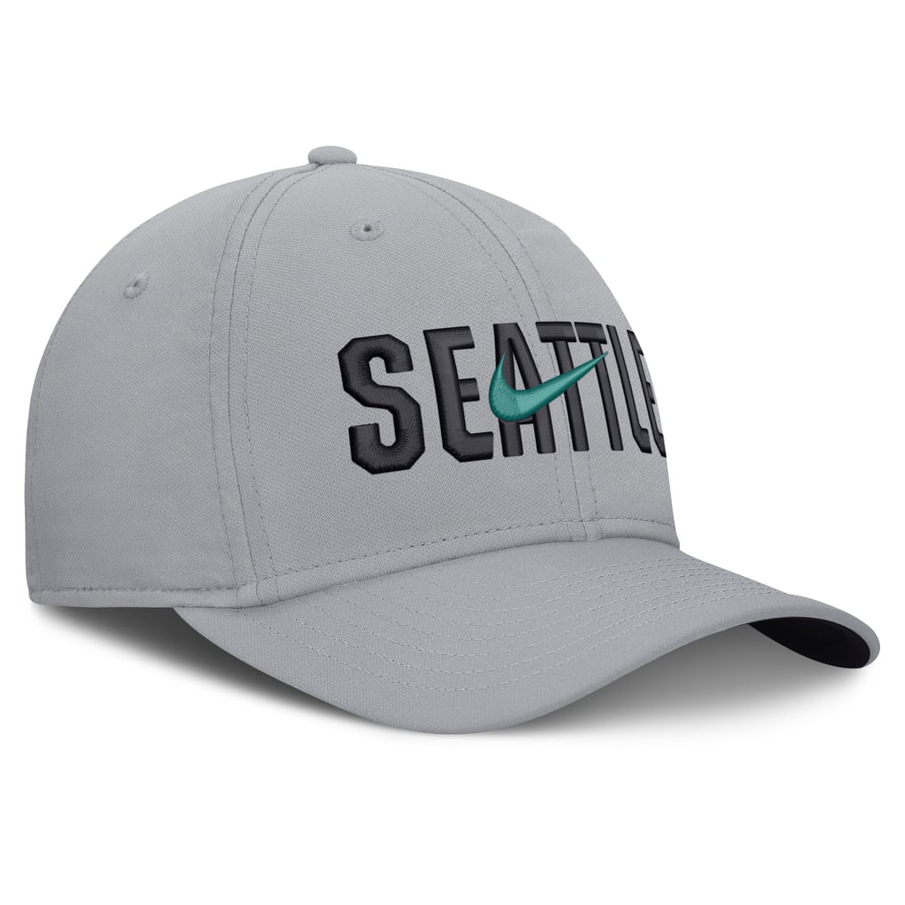  Seattle Mariners Nike Primetime Rise Dri-FIT Flex Hat - Gray
